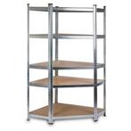Stellingkast  - 180 x 90 x 40 cm - hoekstellingkast 5 sch..., Ophalen of Verzenden, Nieuw