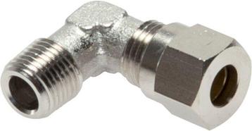 Raccord de coupe coude en laiton nickele 8LL & R1/8 avec, Verzenden