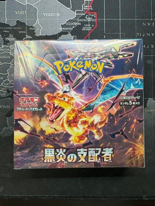 Pokémon - 1 Booster box - Black Flame Booster Box sv3, Hobby & Loisirs créatifs, Jeux de cartes à collectionner | Pokémon