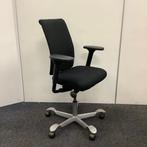 Tweedehands hAG H05 5500 (draaibare armleuning), Huis en Inrichting, Ergonomisch, Gebruikt, Zwart, Bureaustoel