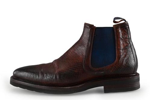 Melvin Hamilton Enkellaarzen in maat 40 Bruin | 5% extra, Kleding | Heren, Schoenen, Bruin, Gedragen, Overige typen, Verzenden