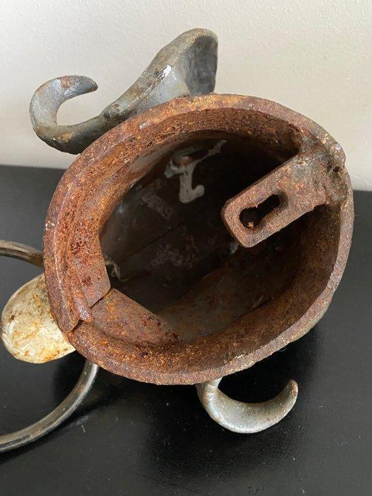 Wanddecoratie - Frankrijk - Rams kop, Antiquités & Art, Curiosités & Brocante