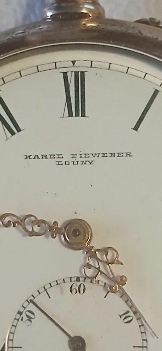 --LOTUS--Karel Eieweber Louny-1900- - 1900-1949, Handtassen en Accessoires, Horloges | Heren