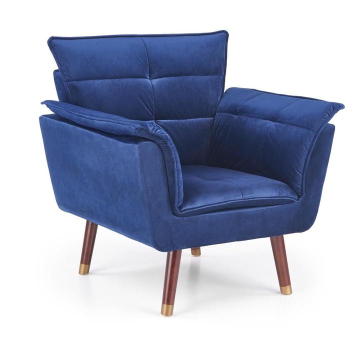 REZZO Fauteuil Marine | Retour Deal | 51% Korting, Huis en Inrichting, Fauteuils, 75 tot 100 cm, Minder dan 75 cm, Nieuw, Verzenden