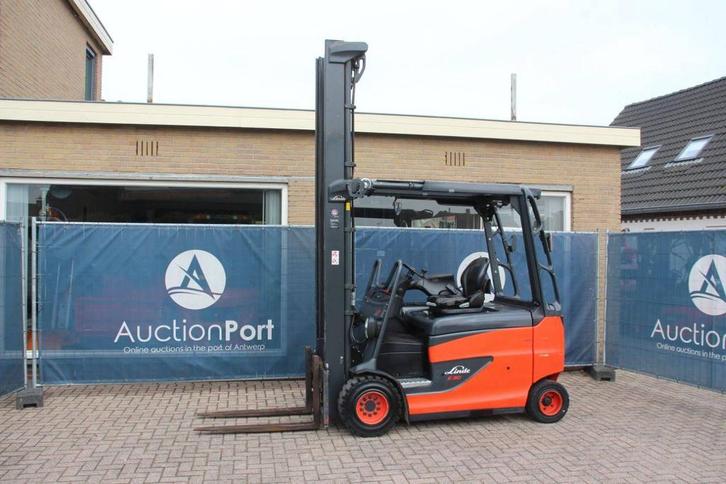 Veiling: Heftruck Linde E30RHL-01/600 Elektrisch 3000kg 6.0m, Zakelijke goederen, Machines en Bouw | Heftrucks en Intern transport