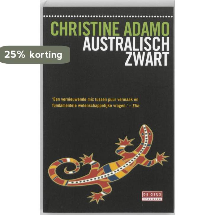 Australisch zwart 9789044510324 Christine Adamo, Boeken, Detectives, Gelezen, Verzenden