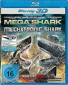 Mega Shark vs. Mechatronic Shark [3D Blu-ray] von Sm...  DVD, Cd's en Dvd's, Blu-ray, Zo goed als nieuw, Verzenden