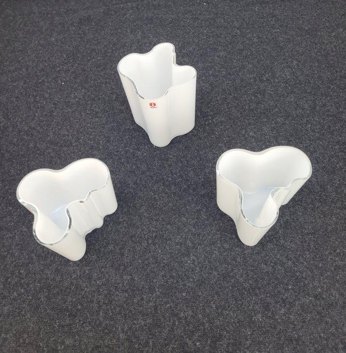 ittala - Alvar Aalto - Vaas (3) - Savoy - Glas, Antiek en Kunst, Antiek | Meubels | Stoelen en Sofa's