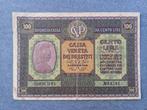 Italië. 100 lire Cassa veneta dei prestiti 1918  (Zonder, Postzegels en Munten
