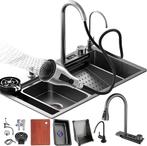 Spoelbak - Wasbak - Keuken - RVS - 65x50 cm, Verzenden, Nieuw