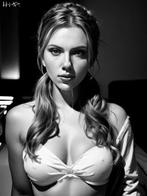 Jacob Hitt - does Scarlett Johansson w/COA Cover Series