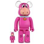 Medicom Toy Be@rbrick - Dino (The Flintstones) 400% & 100%