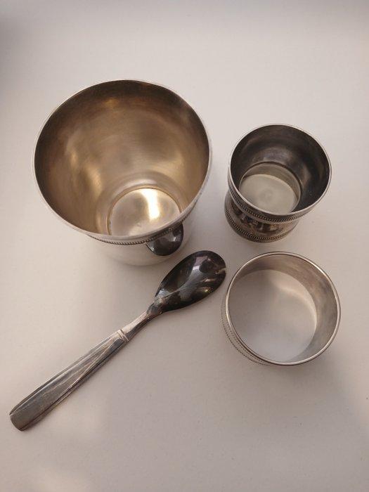 Gallia, Christofle - Boterschotel - Zilver, Antiek en Kunst, Antiek | Meubels | Tafels