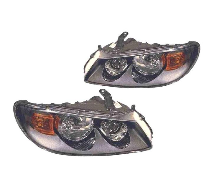 Phares Pour Nissan Almera 02-06 Fond Noir, Auto-onderdelen, Verlichting, Verzenden