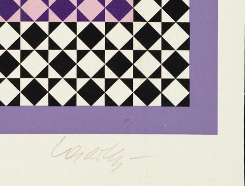 Victor Vasarely (1906-1997) - Signed, limited Jalons Vl, Antiek en Kunst, Antiek | Overige Antiek