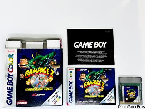 Gameboy Color - Rampage 2 - Universal Tour - EUR, Games en Spelcomputers, Games | Nintendo Game Boy, Gebruikt, Verzenden