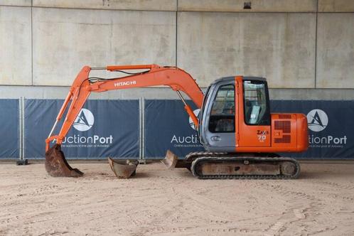 Veiling: Rupsgraafmachine Hitachi ZX70LC Diesel 54.4pk, Articles professionnels, Machines & Construction | Grues & Excavatrices