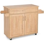 Tweedekans | Coast Verrijdbare Keukenwagen - Hout - 116 x 40, Ophalen of Verzenden, Nieuw