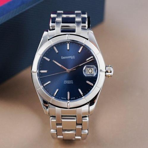 Eberhard & Co. - Aiglon Deep Blue Dial - Zonder Minimumprijs, Handtassen en Accessoires, Horloges | Heren