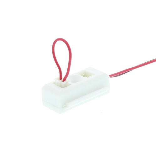 2 Polige Led Connector Kabel Met Jumper 2M Klemko - 876802, Doe-het-zelf en Bouw, Bouwverlichting, Verzenden