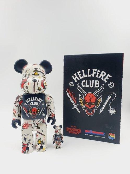 Medicom Toy Be@rbrick - Be@rbrick Hellfire Club Stranger, Antiek en Kunst, Kunst | Schilderijen | Modern