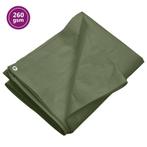 vidaXL Dekzeil 260 g/m² 4x8 m HDPE groen, Doe-het-zelf en Bouw, Verzenden, Nieuw