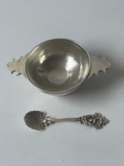 Salière et poivrière - Argent 950, Antiek en Kunst, Antiek | Zilver en Goud