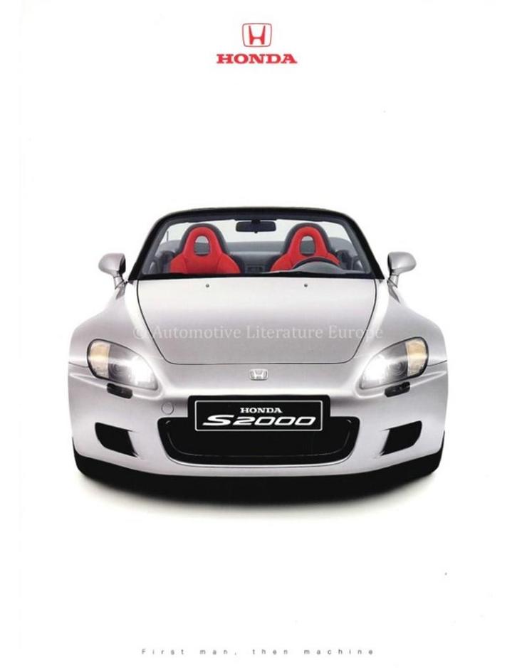 2001 HONDA S2000 BROCHURE NEDERLANDS, Boeken, Auto's | Folders en Tijdschriften, Ophalen of Verzenden