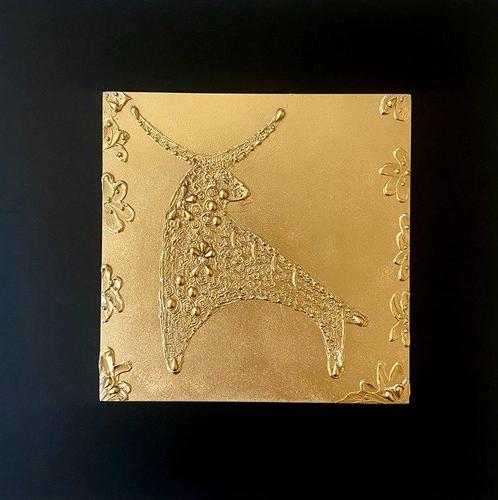 Nerida - Golden bull, Antiek en Kunst, Kunst | Schilderijen | Modern
