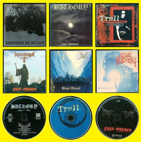 Empires de Glace, Bathory, Troll, Arckanum, Summoning, Key, Cd's en Dvd's, Vinyl Singles