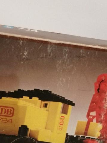 Lego - Trains - 724 - 12V Diesel Locomotive with Crane and, Nieuw