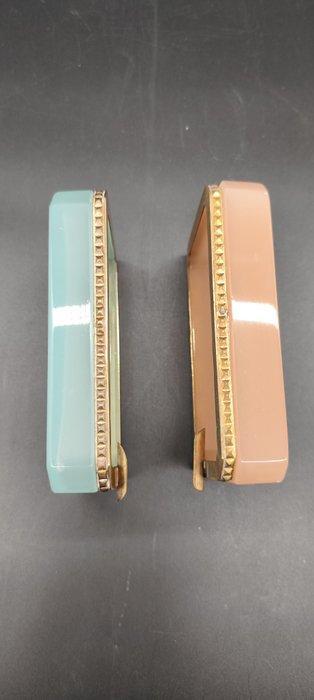 Asbak (2) - Franse opaline glas Vetro (Hij en Zij) XIXe eeuw, Antiek en Kunst, Antiek | Glaswerk en Kristal