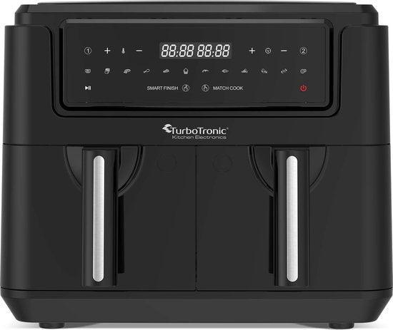 2dekans | TurboTronic AF118 Dubbele Airfryer XXL - Digitale, Elektronische apparatuur, Vaatwasmachines, Ophalen of Verzenden