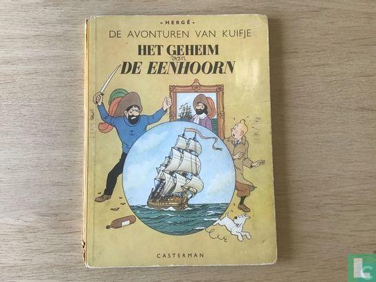 Kuifje - Het geheim van de Eenhoorn - 1946, Boeken, Stripverhalen, Gelezen, Eén stripboek, Verzenden