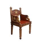 Fauteuil - Hout - Troon, Antiek en Kunst
