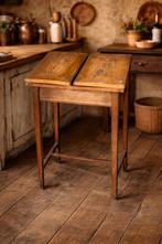 Bijzettafel - Hout - opvouwbare salontafel, Antiek en Kunst