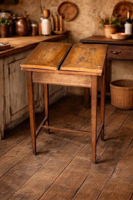 Bijzettafel - Hout - opvouwbare salontafel, Antiek en Kunst, Antiek | Overige Antiek