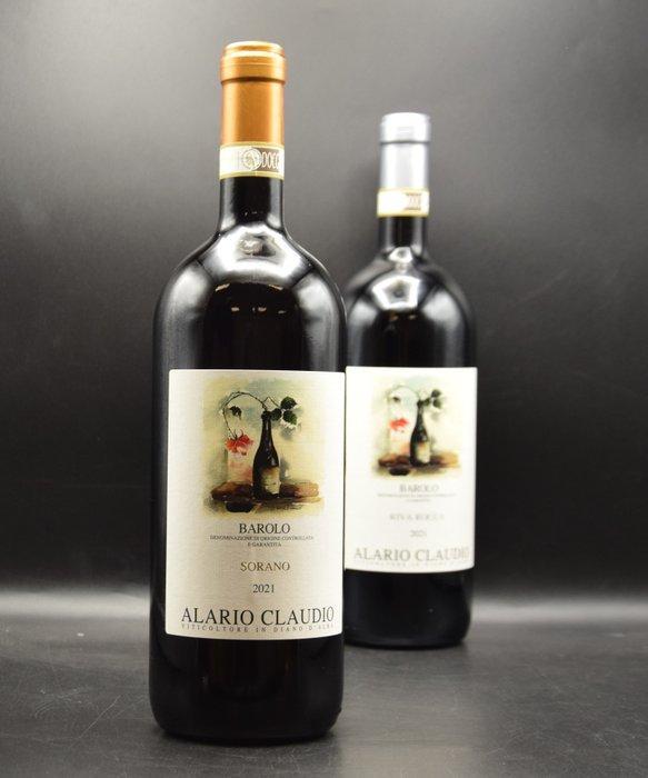 2021 Alario Claudio: Riva Rocca & Sorano - Barolo - 2, Verzamelen, Wijnen