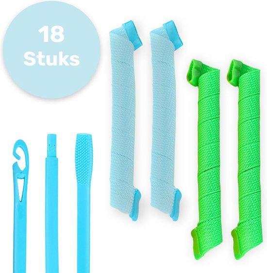 2dekans | Soft & Silky - Heatless Curls 18 stuks - 55cm -, Handtassen en Accessoires, Uiterlijk | Haarverzorging, Ophalen of Verzenden
