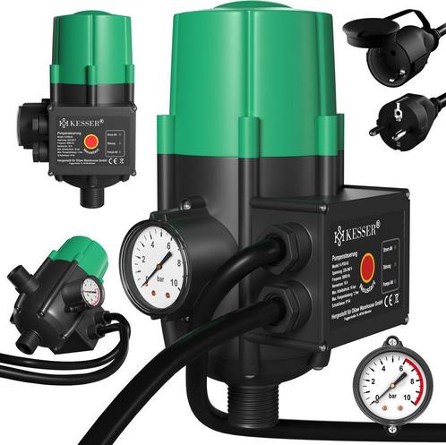 KESSER® Elektronische Drukschakelaar - Waterpomp Dompelpomp, Doe-het-zelf en Bouw, Gereedschap | Overige machines, Verzenden