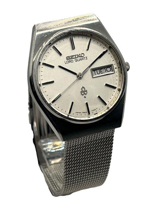 Seiko - Lord Quartz Day Date - Zonder minimumprijs -, Handtassen en Accessoires, Horloges | Heren