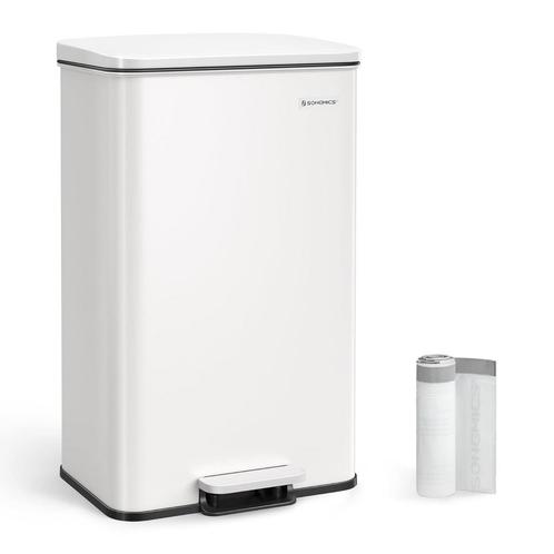 SONGMICS prullenbak 40 liter - afvalbak - afvalemmer -, Huis en Inrichting, Woonaccessoires | Prullenbakken, Verzenden