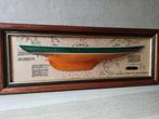 Bateau miniature à demi-coque - Yacht Shamrock 1899, Nieuw