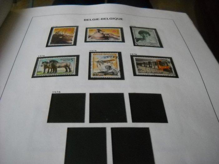 België - Bijna volledige collectie in album van Davo Be 1976, Postzegels en Munten, Postzegels | Europa | België