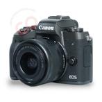 Canon EOS M5 (3.240 clicks) + Canon 15-45mm .5-6.3 IS STM..., Audio, Tv en Foto, Fotocamera's Digitaal, Canon, 8 keer of meer