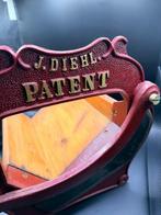 J. Diehl - Broodsnijmachine - IJzer, Hout, Staal - Antique, Antiquités & Art