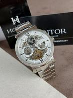 Heritor - Aries Skeleton Dial - Silver/White - Zonder, Nieuw