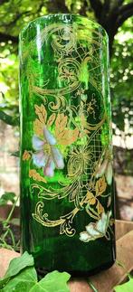 LEGRAS (1839-1916) - Vaas - Art Nouveau met geëmailleerde, Antiek en Kunst
