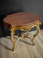 Centre de table - Bois, Marbre - H : 79 cm, Antiquités & Art