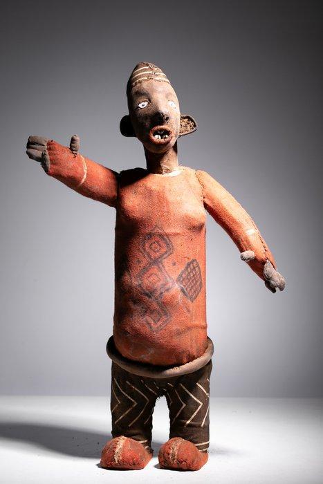 Reliekbeeldje - Bwende - DR Congo  (Zonder Minimumprijs), Antiek en Kunst, Kunst | Niet-Westerse kunst